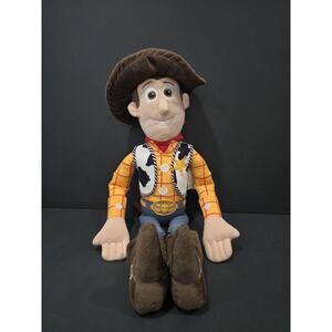 Disney/Pixar Woody Large 24" Plush Stuffed Doll Jay Franco Rare Toy Story 4